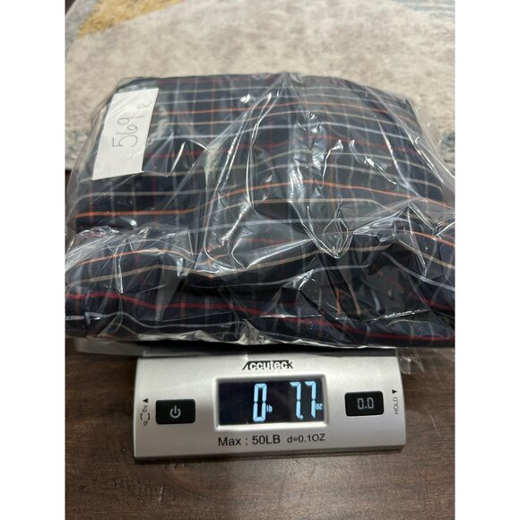 Haggat Mens No Iron Blaick Plaid Button-Up Shirt Sz XL - Picture 8 of 8